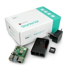 Raspberry Pi 4B WiFi 8GB RAM set with accessories - case with fan